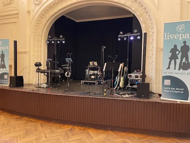 Hochzeitsparty im Casino Baumgarten